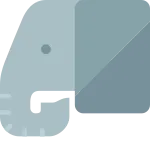 Elephant SVG Icon